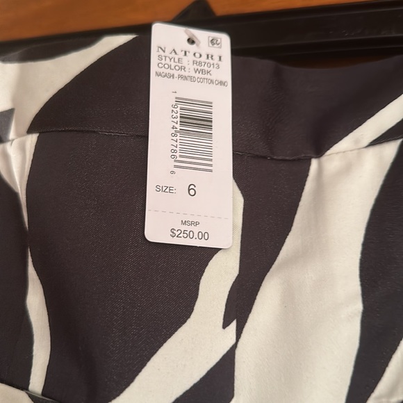 Natori wide leg culottes. Brand new.🖤🤍 - Picture 3 of 3